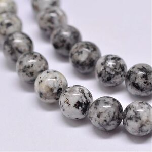 6MM‎ Sesame Jasper Beads-ONE Gemstone Bead Strand-Jewelry Supplies Crafts NWT